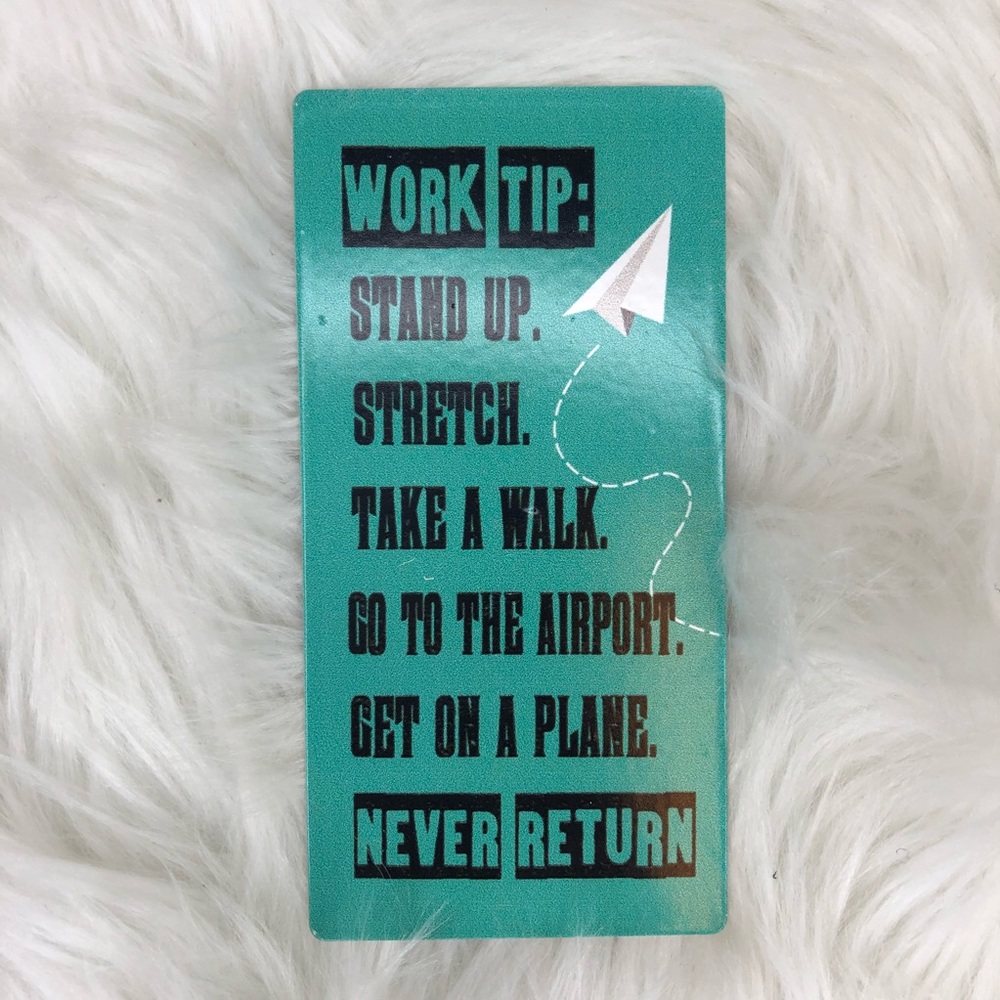Magnet | Work Tip: Stand Up